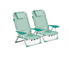 Clic clac des plages Fauteuil - Lot de 2