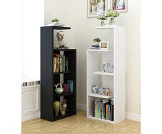 ZENGAI Bois Étagère Stratifiés Porte-fleurs Râteliers D'angle Vitrine Plantes En Pot Présentoir, 5 Couleurs, 48,6 Pouces De Hauteur (Couleur : D, taille : 48*132.5cm)