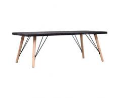FAMIROSA Table Basse Aspect de béton 112x60x41 cm MDF