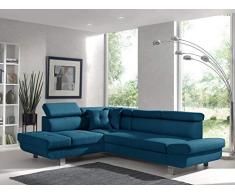 Bestmobilier - Lisbona - Canapé dangle Gauche Convertible - L 252 x P 190cm