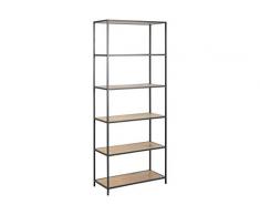 Marque Amazon - Movian Martin - Bibliothèque, 35 x 77 x 185 cm (longueur x largeur x hauteur), Finition chêne