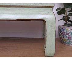 Yajutang Opium Table Basse en Bois Massif Menthe