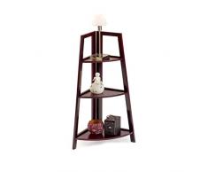 Maximex HC Handel 936102 Étagère dangle à 3 étages en Acajou 80 cm