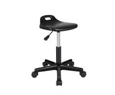 WYNZYYX Tabouret De Levage Antistatique en PU, Porteur Solide, Tabouret Rotatif Datelier/Usine/Laboratoire, Réglable en Hauteur (Color : E)