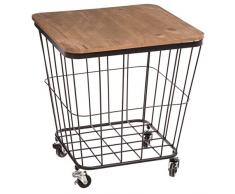 marque Atmosphera, créateur dintérieur Petite Table Coffre grillagée Jordi