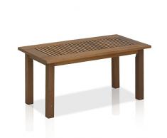 Furinno Tioman Hardwood Table Basse dextérieur Teck, Naturel, One Size