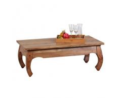 KADIMA DESIGN Opium Acacia Solide Table Basse 110 x 60 cm Bois Massif