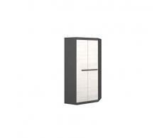 E-MEUBLES Armoire dangle avec 2 Portes (LxHxP): 93x194x93 Baltic A