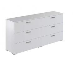 Marque Amazon - Movian - Commode City, Blanc