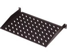 DIGITUS étagère 19", 1 U, montage fixe, profondeur: 400 m couleur Noir