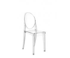 Kartell VICTORIA GHOST Chaise lot de 2, Cristal