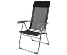 CHAISE FAUTEUIL DE CAMPING JARDIN OU PLAGE PLIABLE PLIANTE RELAX EN ALU EXTERIEUR