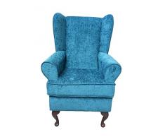 Schaumstoff Coussin orthopédique Fauteuil à oreilles avec haut coussin, hauteur d'assise 53 cm ferme et confortable, idéal pour personnes à mobilité réduite ou immobile et tous ceux qui se remettre de d'une opération ou