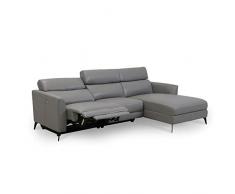 DecoInParis Canapé dangle Relax électrique Kiara (Gris)