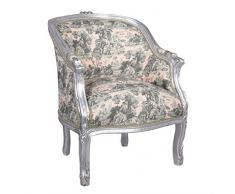 Bergere en Confessional Cat660e60 Palazzo Fauteuil baroque royal