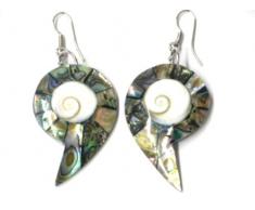 Chic-net perlmuttmuschel-multicolore-boucles d'oreilles boucles perlmuttmuschel sheeva mitte- fauteuil en la avec anse en acier inoxydable