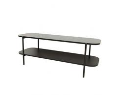 Marque Amazon - Movian Kyyvesi Meuble TV, 120 x 40 x 45 cm, Noir