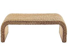 AZHom Tables basses idée arrondie table de bureau dordinateur de table baie vitrée tatami thé simple balcon table basse salon moderne rotin table basse (couleur: la couleur du bois, taille: 80 * 50 *