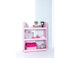 Atmosphera Etagère 3 Niveaux en Bois pour Enfant - Rose