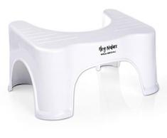 HOCA Original Tabouret pour Toilette Physiologique Contre Hémorroïdes, Constipation, Intestins Irritables, Flatulences. Adoptez la Position Naturelle avec le Marche Pied de Toilette pour une Évacuation Complète