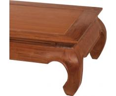 Table basse rectangulaire teck opium