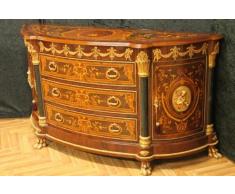 LouisXV commode baroque Bahut bois style antique MoBa0550A