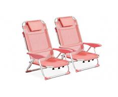 Clic clac des plages Fauteuil - Lot de 2