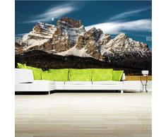 Bomdow Décor Mural Personnalisé, Montagnes Italie Vénétie Nature Papier Peint, Hôtel Salon Canapé Tv Fond Chambre 3D Papier Peint-280X200Cm