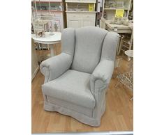 Italia BERGERE Fauteuil en différents tissus et différentes couleurs