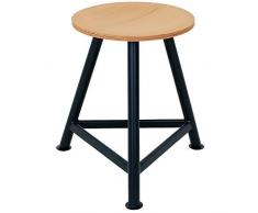 Tabouret datelier avec assise en contreplaqué de hêtre - à trois pieds - hauteur assise 600 mm - tabouret tabouret datelier tabourets Assis-debout Tabouret Tabouret datelier Tabourets Tabourets datelier