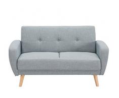 Mobilier Deco Canapé scandinave Convertible scandinave 2 Places Gris