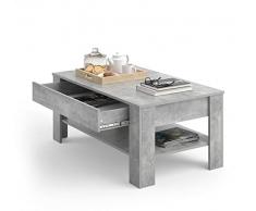 Directachat56 Table Basse Design, Aspect BÉTON, MODÈLE Kiel