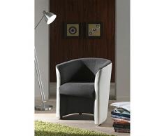 MCD Baya Fauteuil Cabriolet Gris