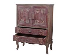 Armoire de mariage chinoise - Style ancien - Rouge - AWC005 Palazzo