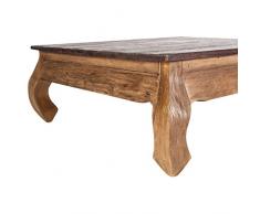Tousmesmeubles Table Basse Carrée Opium n°1 - SOTECK - L 60 x l 60 x H 38 - Neuf