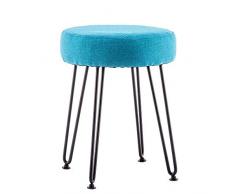 Marque Amazon - Movian Elbe - Tabouret, bleu arduino