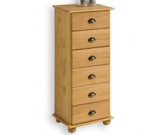 IDIMEX Commode, Chiffonnier en pin finition cirée