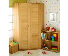 Armoire d'angle Emil 204x95x33 cm. Alderwood biologique