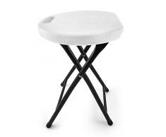 Tabouret pliant résistant - capacité de 200kg - Unique et ergonomique -- 46 cm