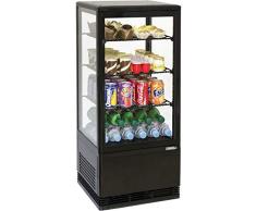 Casselin CVR78LN - Mini vitrine rÃ©frigÃ©rÃ©e positive 78L Noire