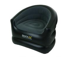 Regatta RCE218 06N Fauteuil Gonflable Mixte Adulte, Black/Ebony