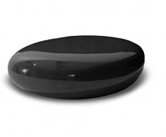 Designetsamaison Table Basse de Salon Noire - Galet