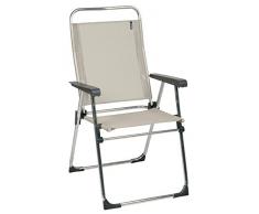 Lafuma Fauteuil de camping pliant, Compact, ALU VICTORIA, Batyline, Couleur: Seigle, LFM1961-2178