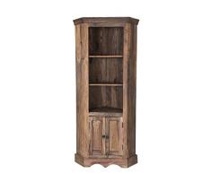 Étagère dangle - Bois massif de palissandre huilé - Style Colonial/Ethnique - LEEDS #13