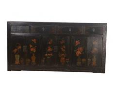 Fine Asianliving Antique Chinese Buffet Vase Noir (1900-1920) - Zhejiang