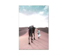 cptbtptp Maroc Affiches Estampes Sahara Nordique Affiche Islam Mur Art Moderne Toile Peinture Mode Mur Photos pour Le Salon 30x40 cm