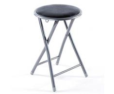 Five Simply Smart - Tabouret Pliant Basic Noir