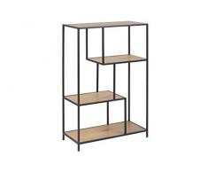 Marque Amazon - Movian Martin - Bibliothèque, 35 x 77 x 114 cm (longueur x largeur x hauteur), Finition chêne