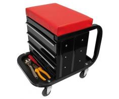 Tabouret - Servante datelier - Tabouret sur roulette avec tiroir - 135kg