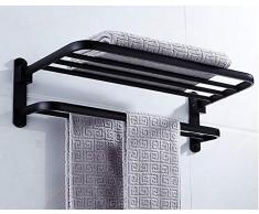 Pha-macy 304 en acier inoxydable étagère murale étagère de rangement porte-serviettes polissage accessoires de salle de bains intelligents économise de la lumière et de lespace durable